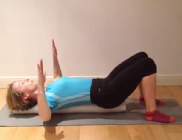 Chicken Wings on Foam Roller